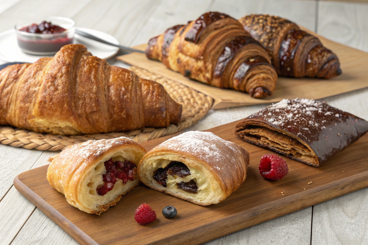 French Croissant Variants