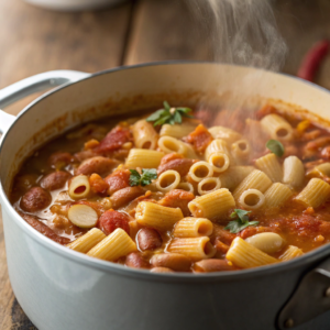 Cooking Pasta e Fagioli