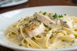 Do pasta and chicken go together? Creamy Alfredo details