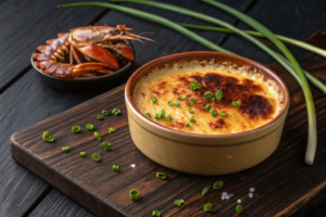 Exquisite crab brulee recipe