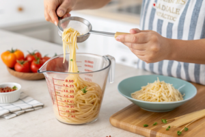 Pasta portion control