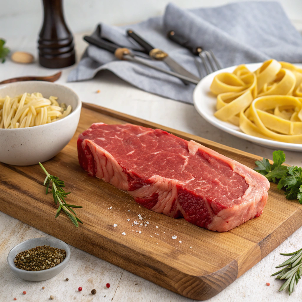 What cut of steak is good for pasta?